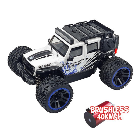 Ferngesteuertes Elektroauto Micro MHD Extreme Speed Sport weiß 1:20 BRUSHLESS RTR Ferngesteuertes Elektroauto...