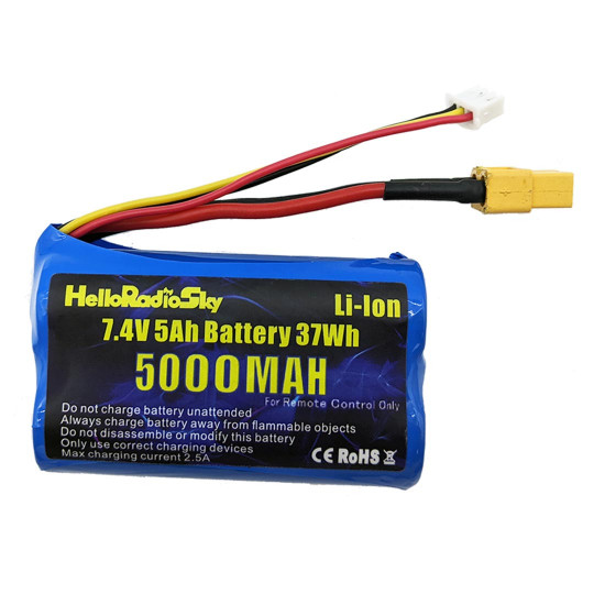 Zubehör für HRS-Funkgerät Li-Ionen-Senderakku 2S 7,4 V 5000 mAh Zubehör für HRS-Funkgerät...