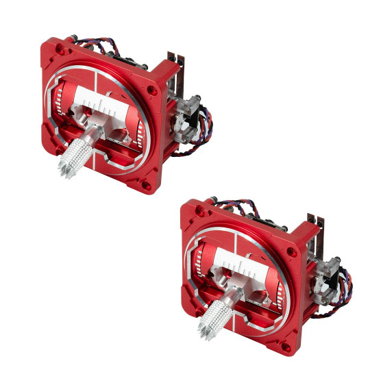 Zubehör für HRS-Funkgerät Paar CNC-Griffe Rot V16/V14 Zubehör für HRS-Funkgerät...