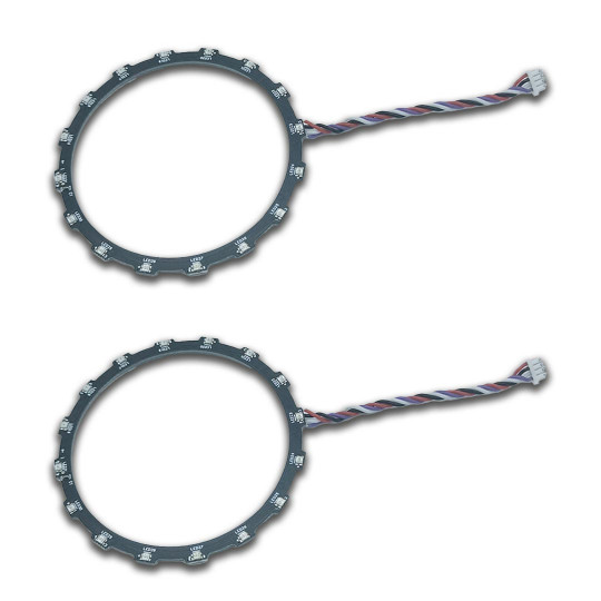 Zubehör für HRS-Funkgerät LED-Ringe PCBA für V16 MAX Zubehör für HRS-Funkgerät...