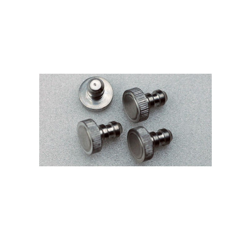 Eingebettete Zubehör -Aluminiumkappen für Schläuche (4 PCs) | Scientific-MHD