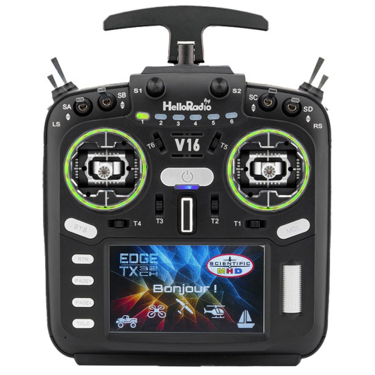 V16 MAX 4N1 Mode 1 schwarz Fernsteuerungssender V16 MAX 4N1 Mode 1 schwarz...