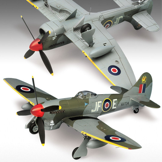 Hawker Tempest V 1/72 Plastikflugzeugmodell Hawker Tempest V 1/72...
