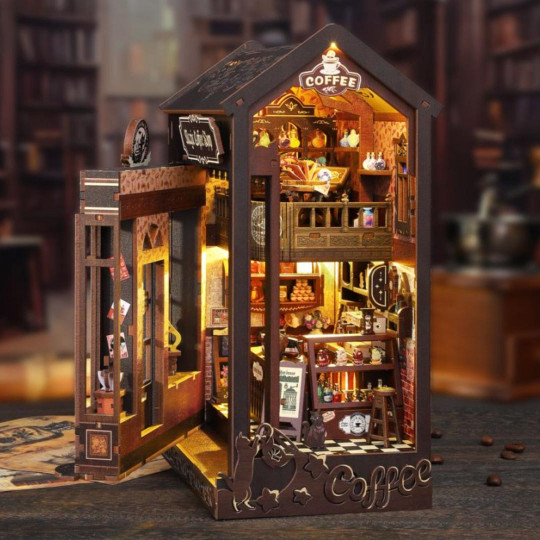 Puzzle 3D Buchstütze MAGIC COFFEE SHOP Puzzle 3D Buchstütze MAGIC...
