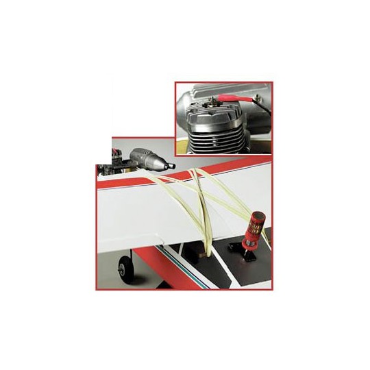 Horizontale Kerze für eingebettete Zubehörkabel Stromversorgung | Scientific-MHD