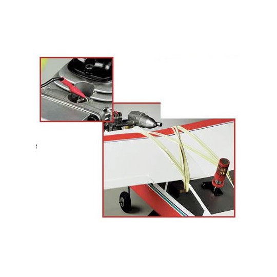 Eingebettete Zubehörkabel Stromversorgung vertikaler Kerze | Scientific-MHD