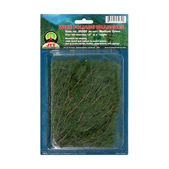 Mittelgrüne Laub Blumenpläne 35 bis 75 mm | Scientific-MHD