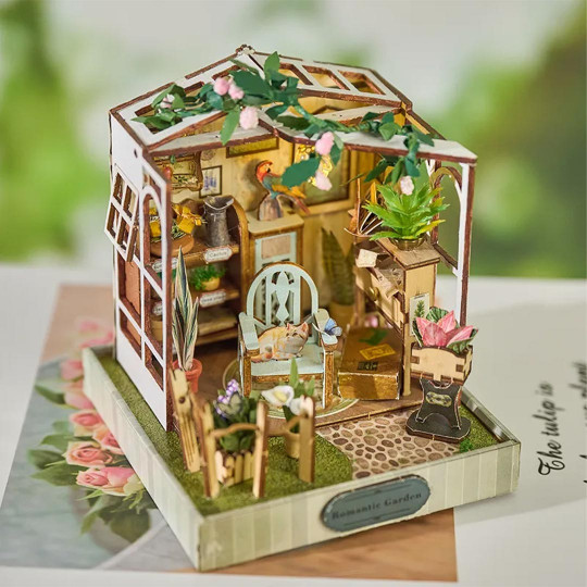 Puzzle 3D Buchstütze FLOWER TIME ARTS Puzzle 3D Buchstütze FLOWER...