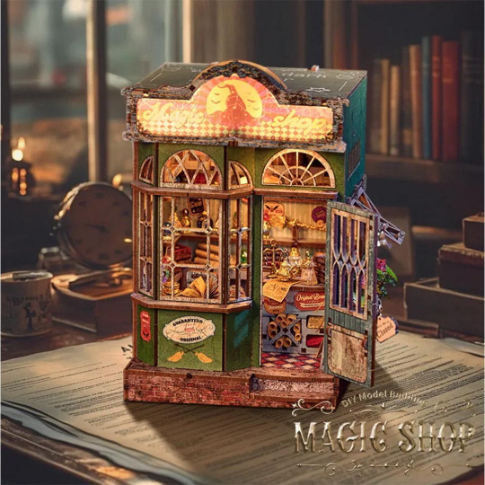 Puzzle 3D Buchstütze MAGIC SHOP Puzzle 3D Buchstütze MAGIC...