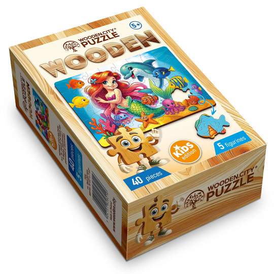 Meerjungfrau und Delphin...