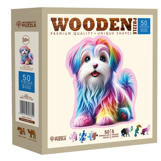 Happy Puppy Tierpuzzle 50/5...