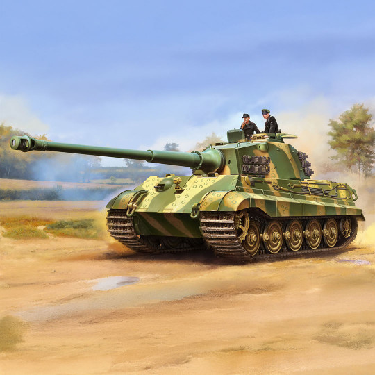 Plastikmodell eines Panzers...