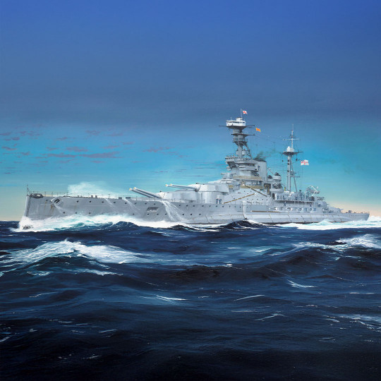 Plastikmodellschiff HMS...