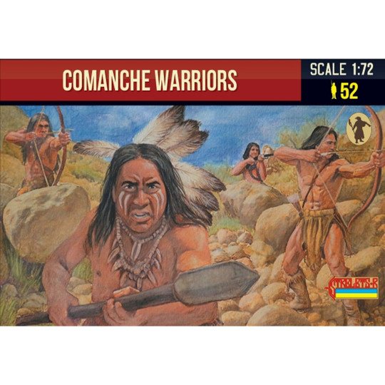 Figuren Comanche Warriors 1:72