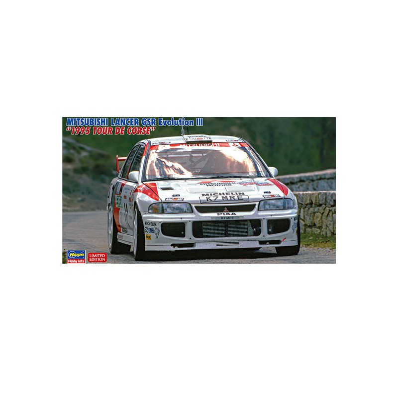 Mitsubishi Plastikautoabdeckung Start GSR 1/24 | Scientific-MHD