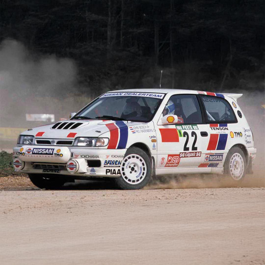 Plastikmodell des Nissan...