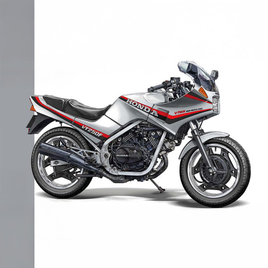 Plastikmodell des Motorrads...