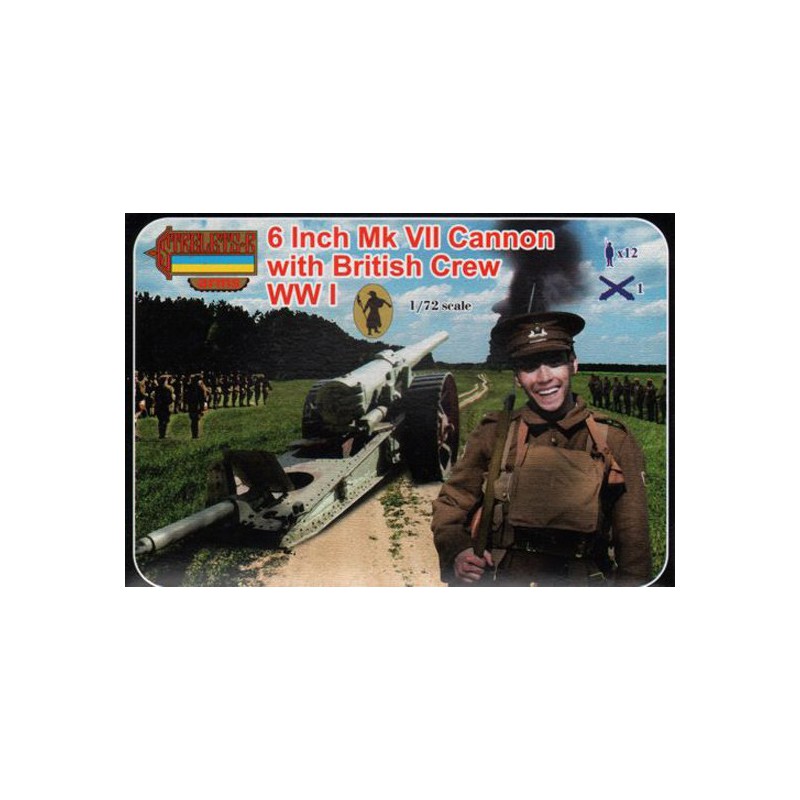 Canon Mkii Figurin + Ang.1/72 Crew | Scientific-MHD