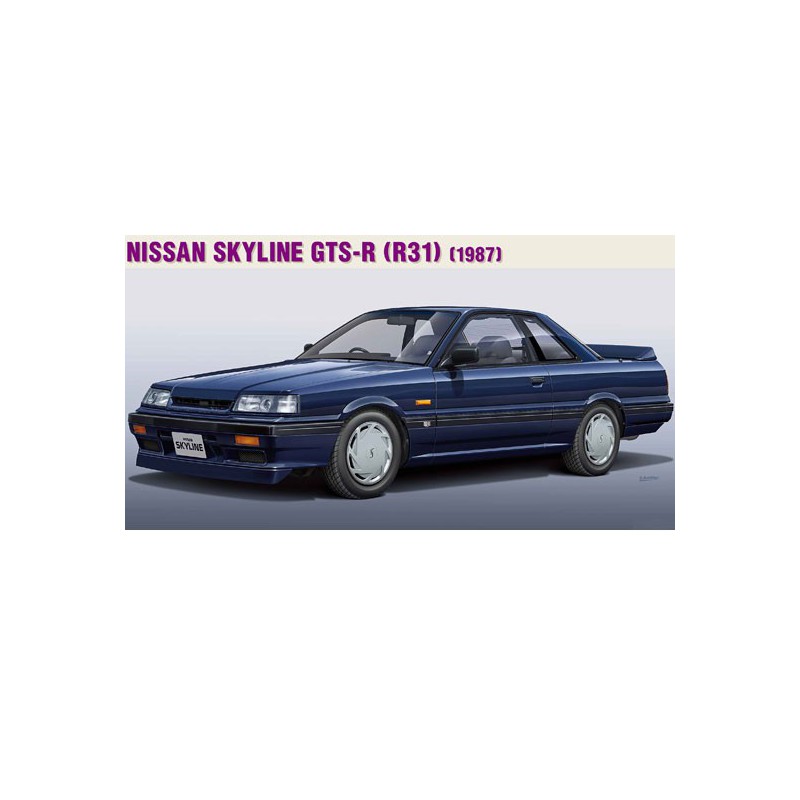 Nissan Skyline GTS-R Plastikteppich (R31) bei 1/24 | Scientific-MHD