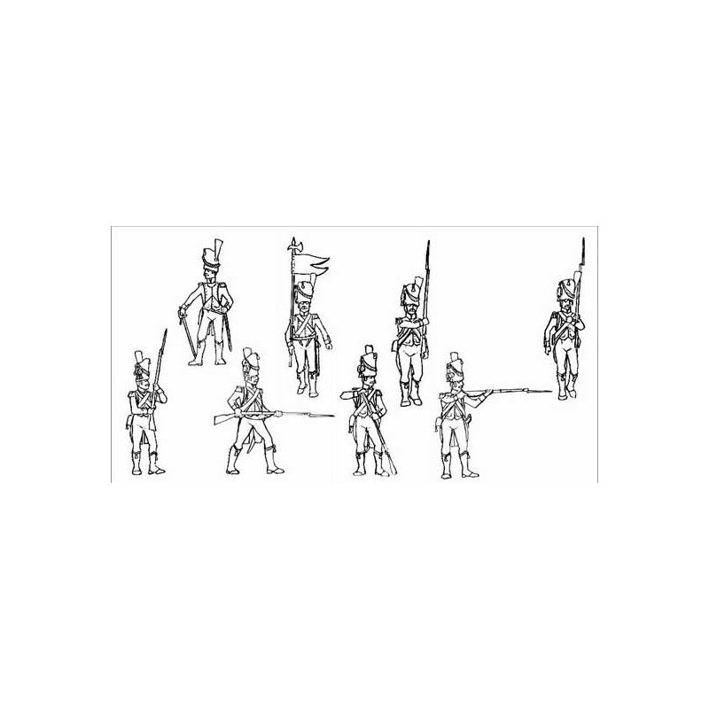 Französische Carabinier Figur 1/72 | Scientific-MHD