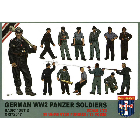 Figurine Deutsche Panzer...