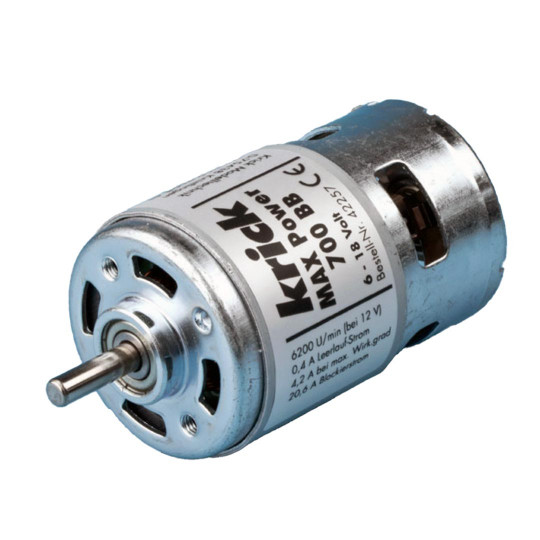 Elektromotor ferngesteuert...