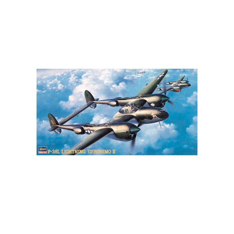P-38L Lightning Plastic Ebene Modellmodell | Scientific-MHD