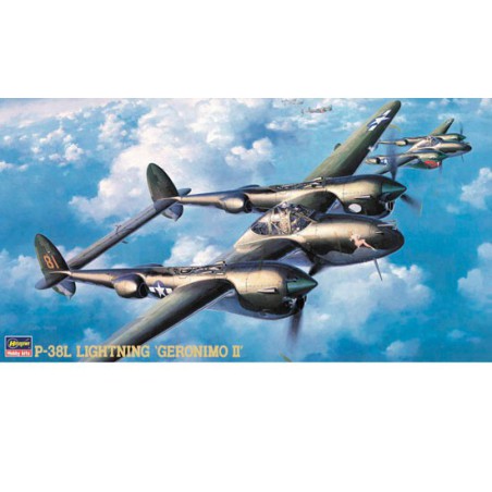 P-38L Lightning Plastic Ebene Modellmodell | Scientific-MHD P-38L Lightning Plastic Ebene Modellmodell | Scientific-MHD