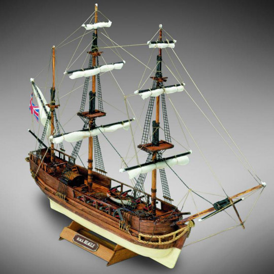 Statisches Boot H.M.S. Beagle