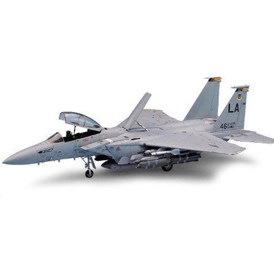 Modell des Flugzeugs F-15E...