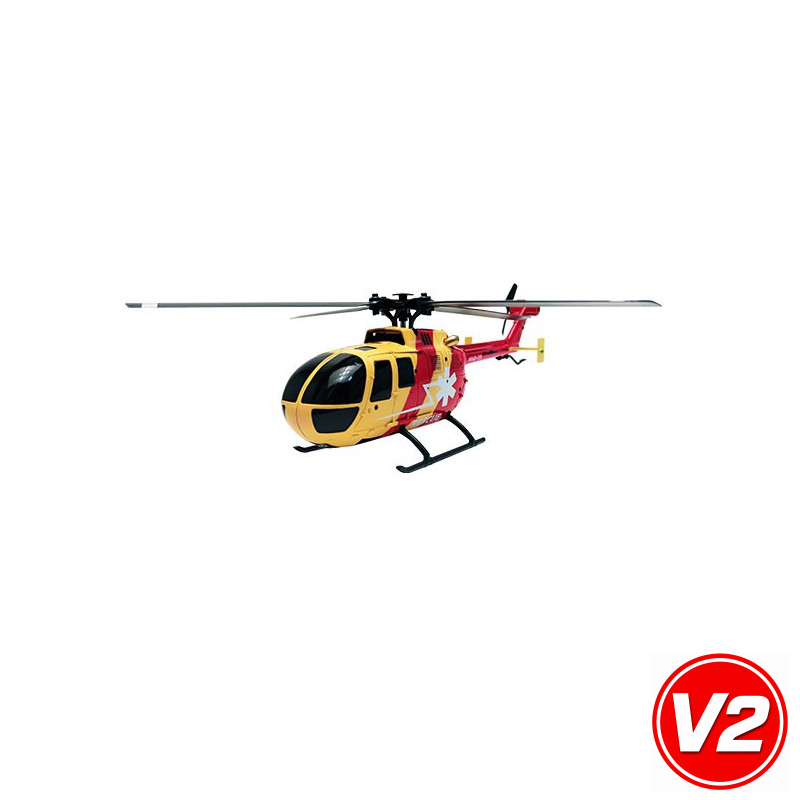 Radio -kontrollierter elektrischer Hubschrauber C 400 Rescuequadripale | Scientific-MHD
