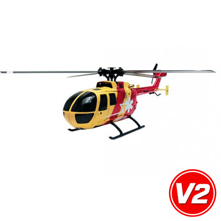 Radio -kontrollierter elektrischer Hubschrauber C 400 Rescuequadripale | Scientific-MHD