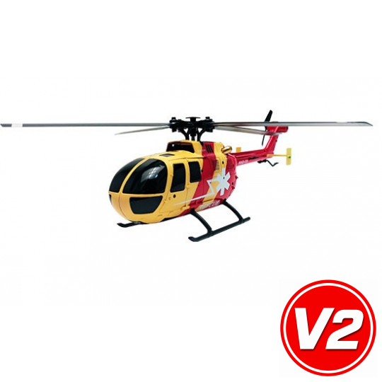 Radio -kontrollierter elektrischer Hubschrauber C 400 Rescuequadripale | Scientific-MHD