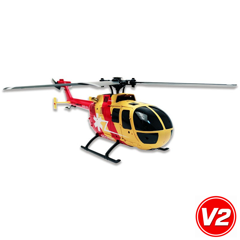 Radio -kontrollierter elektrischer Hubschrauber C 400 Rescuequadripale | Scientific-MHD