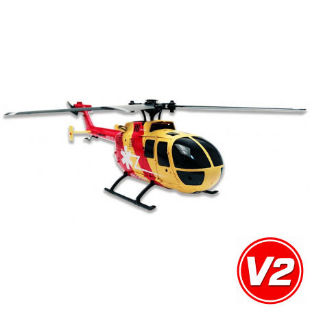 Radio -kontrollierter elektrischer Hubschrauber C 400 Rescuequadripale | Scientific-MHD