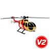 Radio -kontrollierter elektrischer Hubschrauber C 400 Rescuequadripale | Scientific-MHD