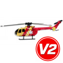 Radio -kontrollierter elektrischer Hubschrauber C 400 Rescuequadripale | Scientific-MHD