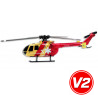Radio -kontrollierter elektrischer Hubschrauber C 400 Rescuequadripale | Scientific-MHD