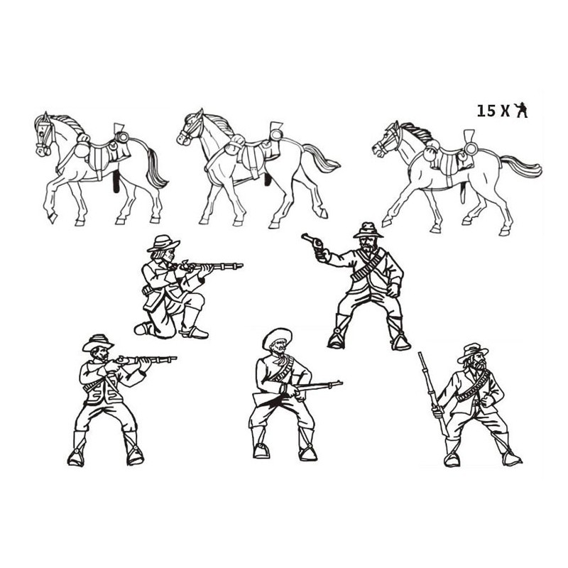 1/72 Grenze Reiter Figur | Scientific-MHD