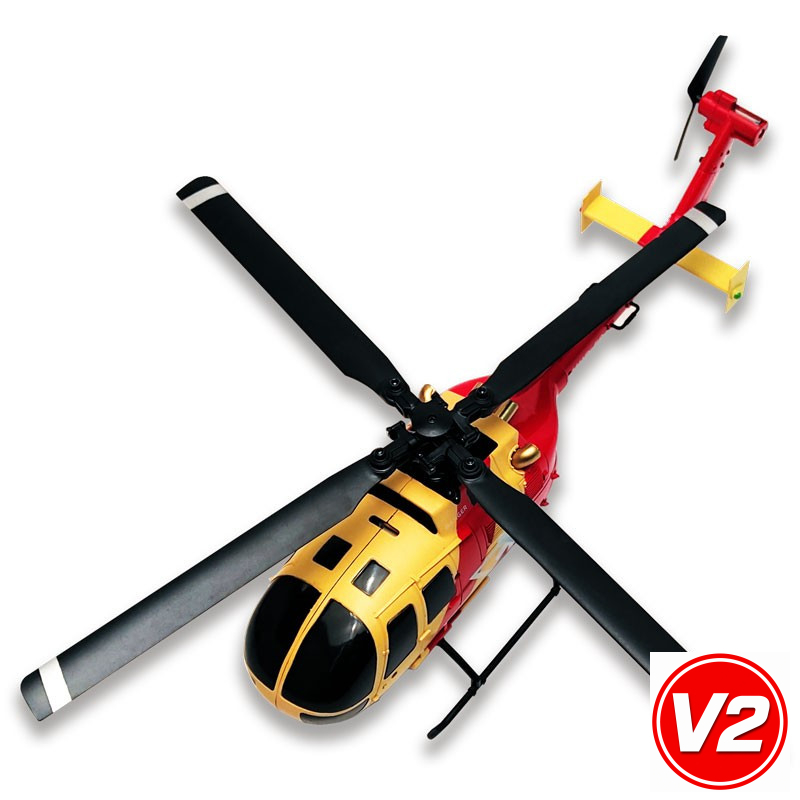 Radio -kontrollierter elektrischer Hubschrauber C 400 Rescuequadripale | Scientific-MHD