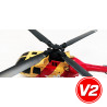 Radio -kontrollierter elektrischer Hubschrauber C 400 Rescuequadripale | Scientific-MHD