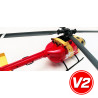 Radio -kontrollierter elektrischer Hubschrauber C 400 Rescuequadripale | Scientific-MHD