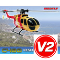 Radio -kontrollierter elektrischer Hubschrauber C 400 Rescuequadripale | Scientific-MHD