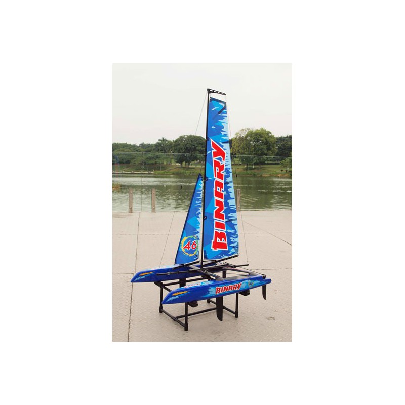 RTS Blue Catamaran Mini Catamaran Segelboot | Scientific-MHD