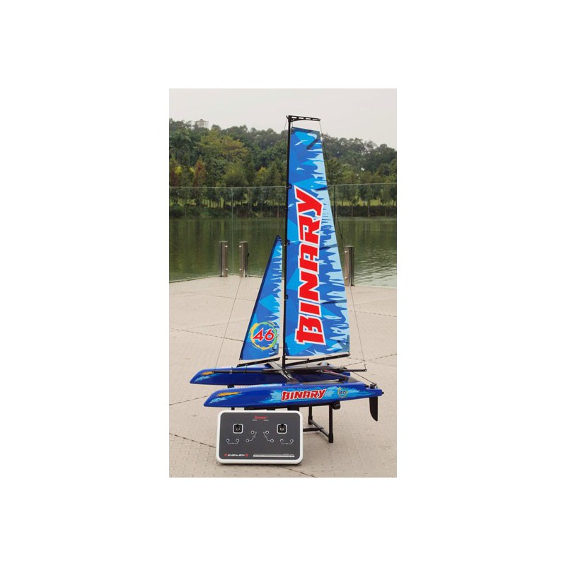 RTS Blue Catamaran Mini Catamaran Segelboot | Scientific-MHD