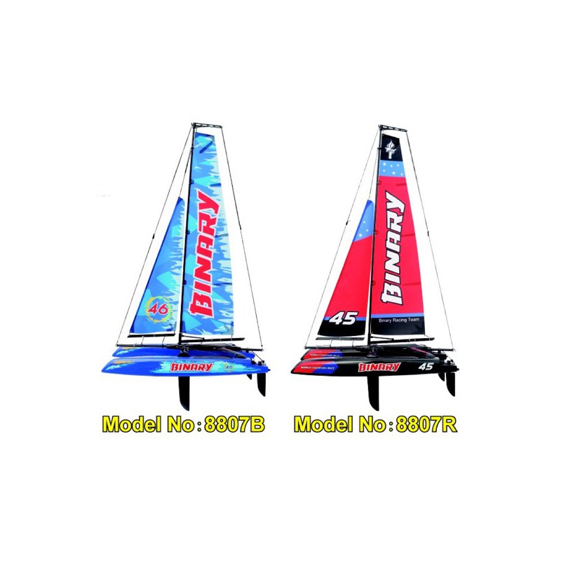 RTS Blue Catamaran Mini Catamaran Segelboot | Scientific-MHD