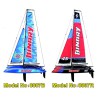 RTS Blue Catamaran Mini Catamaran Segelboot | Scientific-MHD