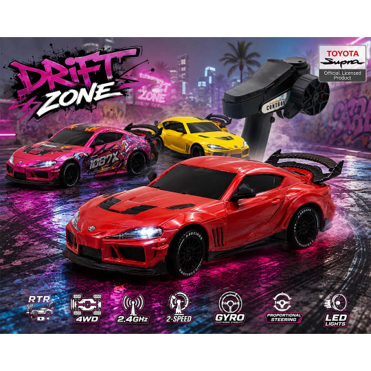 Auto Toyota Supra Drift RC...
