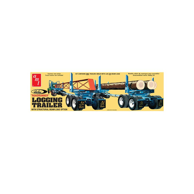 Plastik -LKW -Modellpeerless -Protokollierungsanhänger 1/25 | Scientific-MHD