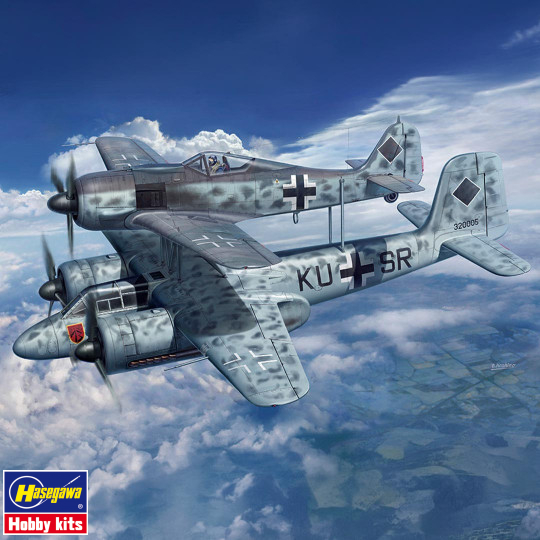 Modell Ta154A-1 & Fw190A-8...